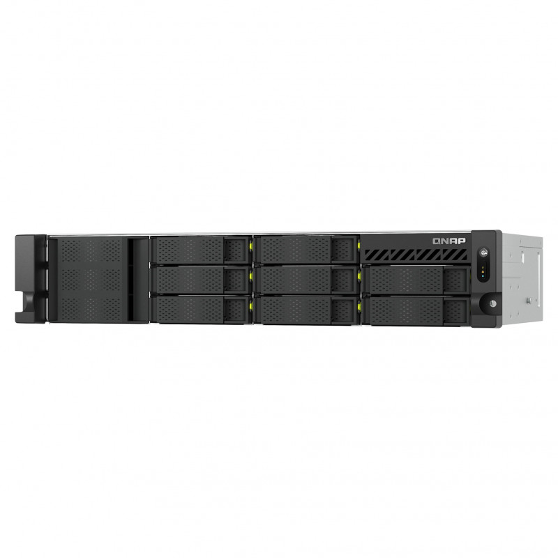 QNAP TS-h1073BXeU-RP-8G 2U rack NAS, Ryzen Embedded V1780B, 8 GB DDR4, redundantne toiteplokk