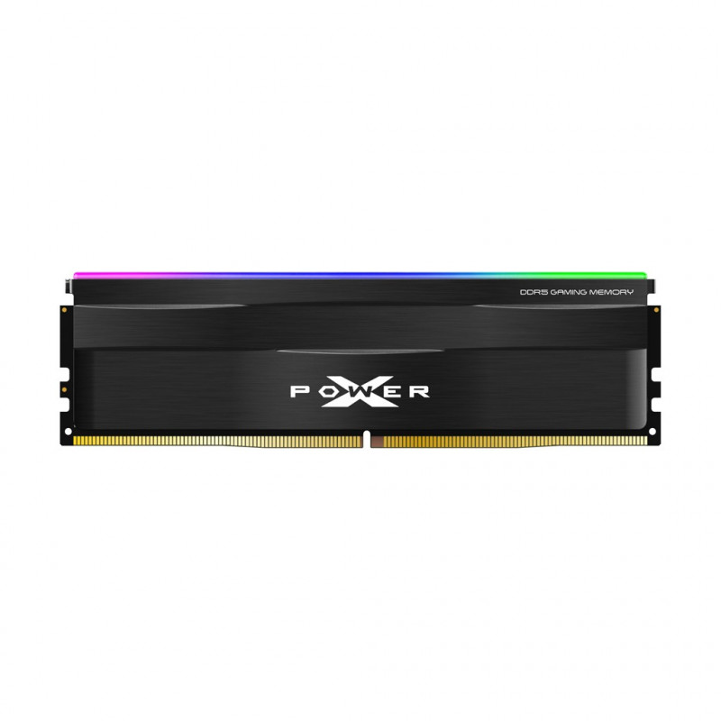 Silicon Power XPOWER Zenith RGB Gaming UDIMM komplekt SP032GXLWU60AFDF, 32 GB (2 x 16 GB), DDR5, 6000 MHz, CL30, 1,35 V, must