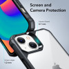 ESR Air Armor kaitsekate ESR515 Apple iPhone 14 Plus / 15 Plus jaoks, läbipaistev/must