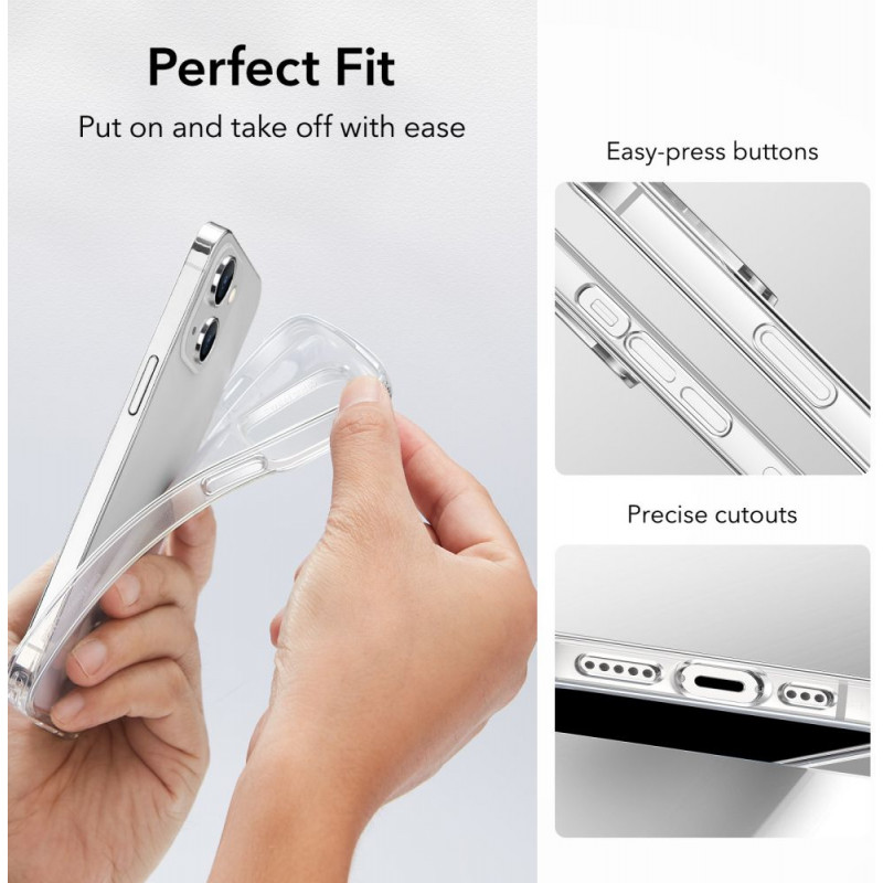 ESR Project Zero ümbris Apple iPhone 14 Plus / 15 Plus jaoks, ESR519, läbipaistev
