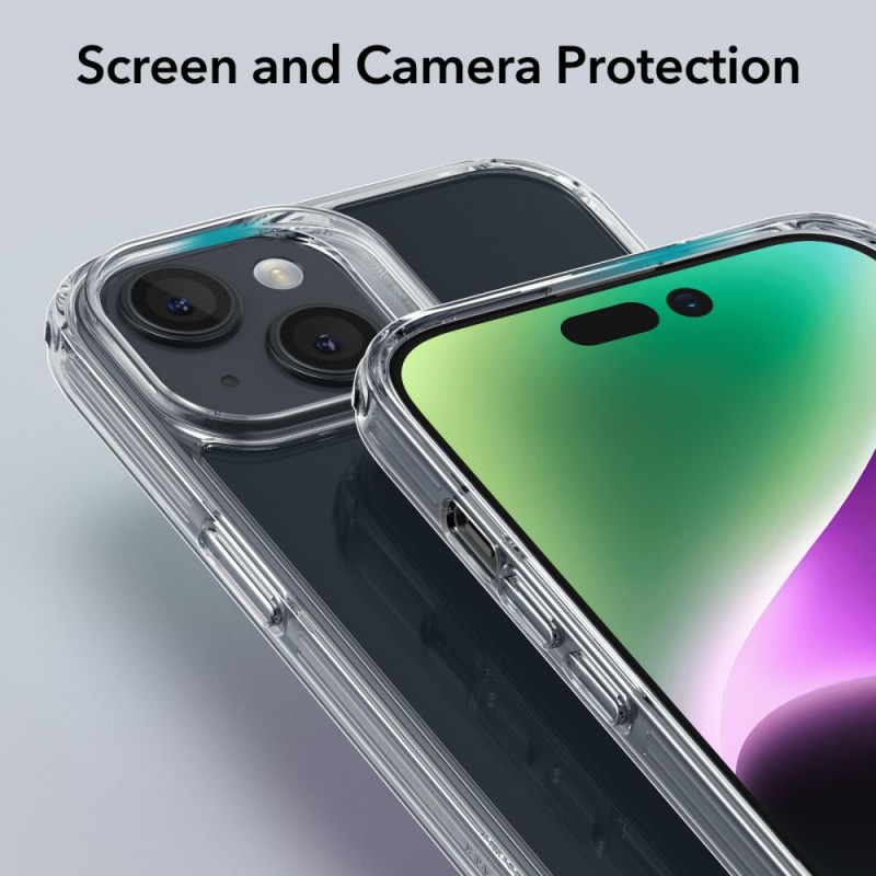 ESR Ice Shield kaitsekate Apple iPhone 15 Plus / 14 Plus, ESR709, läbipaistev