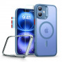 ESR Classic Pro Set HaloLock MagSafe ümbris karastatud klaasiga Apple iPhone 16 jaoks, Frosted Blue