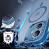 ESR Classic Pro Set HaloLock MagSafe ümbris karastatud klaasiga Apple iPhone 16 jaoks, Frosted Blue