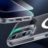 ESR Classic Pro Set HaloLock MagSafe ümbris koos karastatud klaasiga Apple iPhone 16 jaoks, läbipaistev