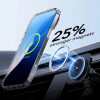 ESR Classic Hybrid Kickstand HaloLock MagSafe ümbris koos karastatud klaasiga Apple iPhone 16 Plus jaoks, läbipaistev