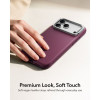 ESR Leather Kickstand MagSafe nahast ümbris Apple iPhone 17 Pro / 18 Pro jaoks, Deep Burgundy