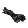 Akyga ATX toiteplokk 500 W AK-C2-500, pooleldi modulaarne, P4+4, 2x PCI-E 6+2 Pin, 4x SATA, 2x Molex, 12 cm ventilaator, 80 PLUS