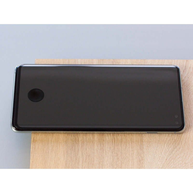 3MK HardGlass Max Sensor-Dot karastatud klaas Samsung Galaxy S10-le, must