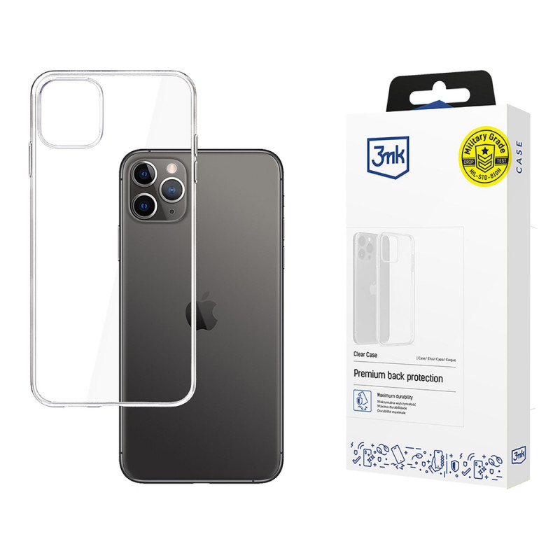 3MK Clear Case Apple iPhone 11 Pro Maxile, läbipaistev