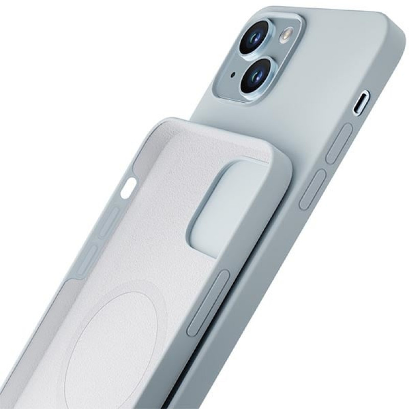3MK Hardy Case MagSafe Apple iPhone 14 Plus / 15 Plus silikoonkott, sinine