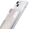 3MK Hardy Case MagSafe Apple iPhone 14 Plus / 15 Plus silikoonkott, valge