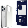 3MK Hardy Case MagSafe Apple iPhone 14 Pro Max silikoonkate, valge