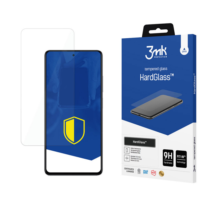 3MK HardGlass karastatud klaas Xiaomi Redmi Note 12 5G / POCO X5 5G ekraanikaitse, 3MK4657