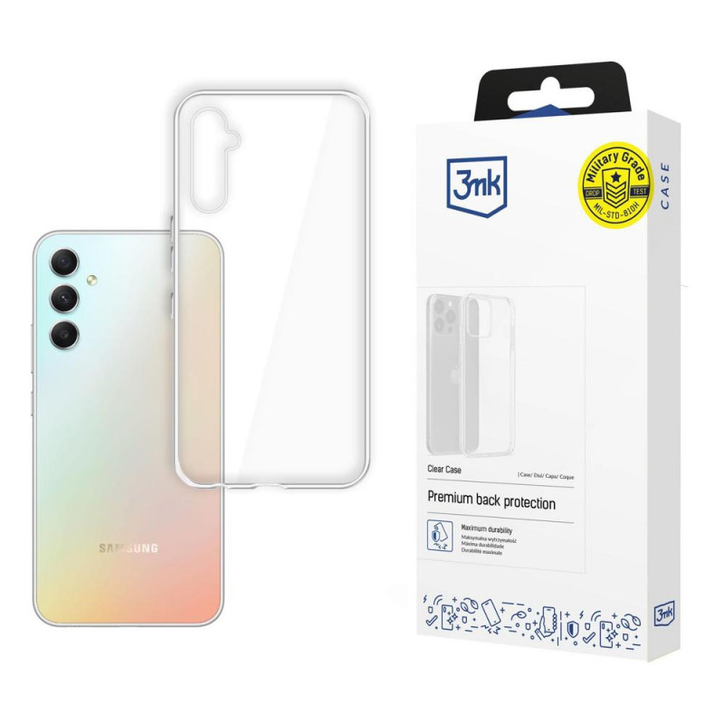 3MK Clear Case Samsung Galaxy A34 5G läbipaistev ümbris, 3MK4600