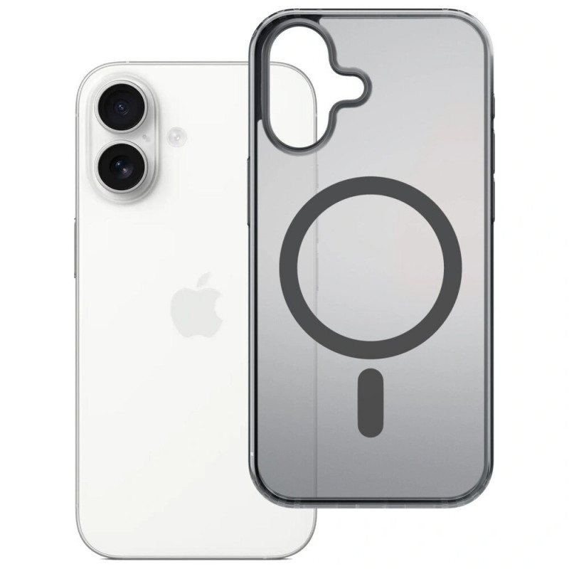 3MK Frosty MagCase Apple iPhone 17 ümbris, must