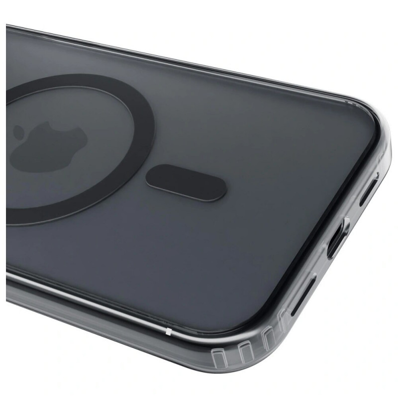 3MK Frosty MagCase Apple iPhone 17 ümbris, must