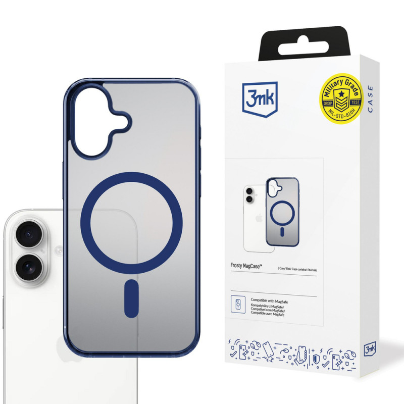 3MK Frosty MagCase Apple iPhone 17-le, sinine