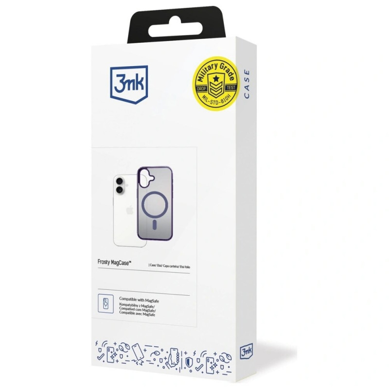 3MK Frosty MagCase Apple iPhone 17 ümbris, lilla