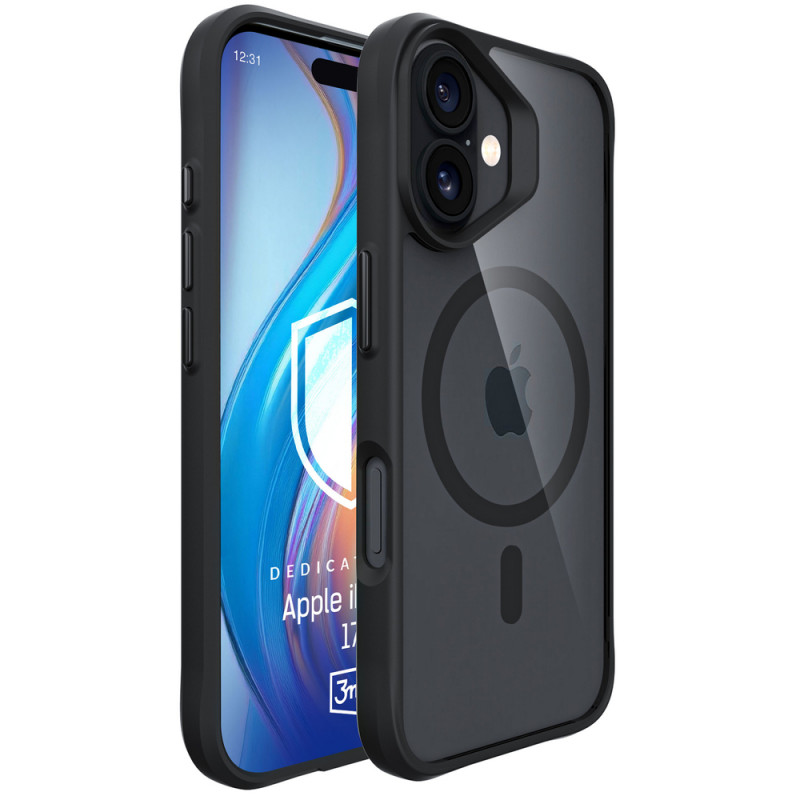 3MK Satin Armor MagCase Apple iPhone 17 jaoks, must