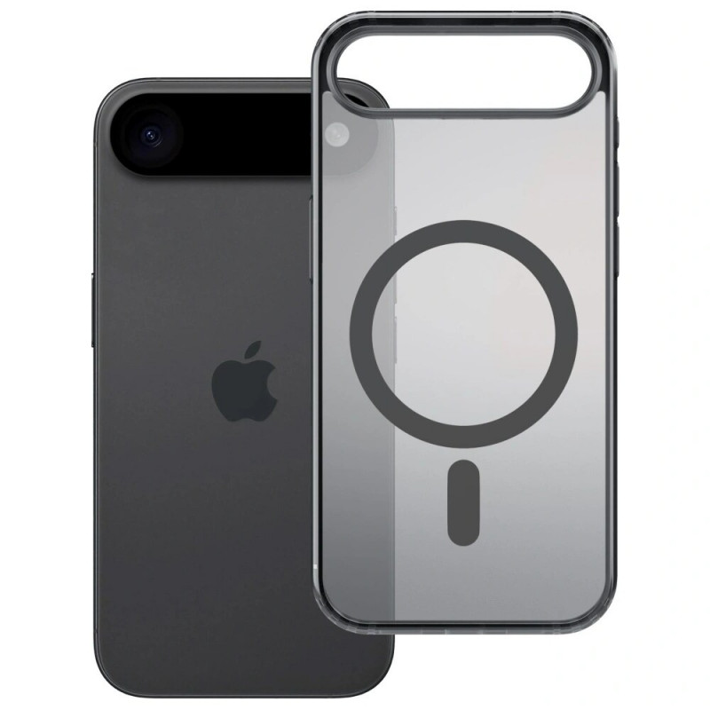 3MK Frosty MagCase Apple iPhone Air kaitsekott, must