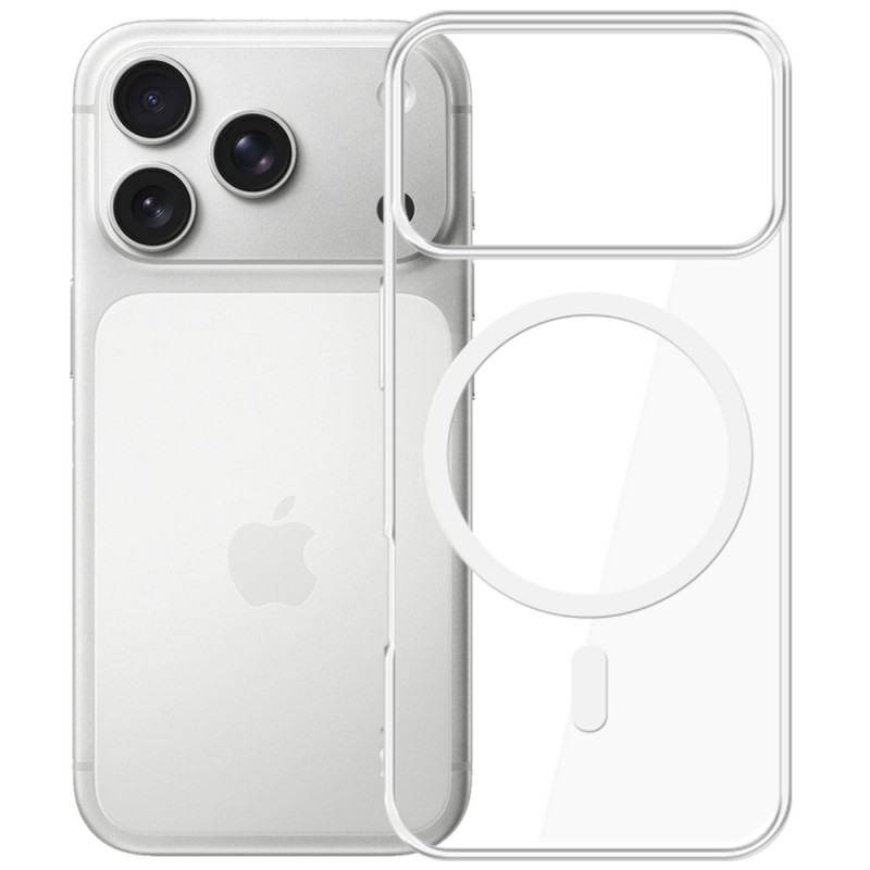 3MK Clear MagCase ümbris Apple iPhone 17 Pro jaoks, läbipaistev