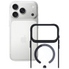 3MK Satin Armor MagCase ümbris Apple iPhone 17 Pro jaoks, läbipaistev must