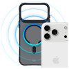 3MK Smoke MagCase ümbris Apple iPhone 17 Pro Max jaoks, must poolläbipaistev