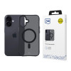 3MK Smoke Matt MagCase ümbris Apple iPhone 17 jaoks, must