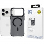 3MK Smoke Matt MagCase ümbris Apple iPhone 17 Pro jaoks, must