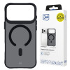 3MK Smoke Matt MagCase ümbris Apple iPhone 17 Pro jaoks, must