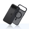 3MK Smoke Matt MagCase ümbris Apple iPhone Air jaoks, must