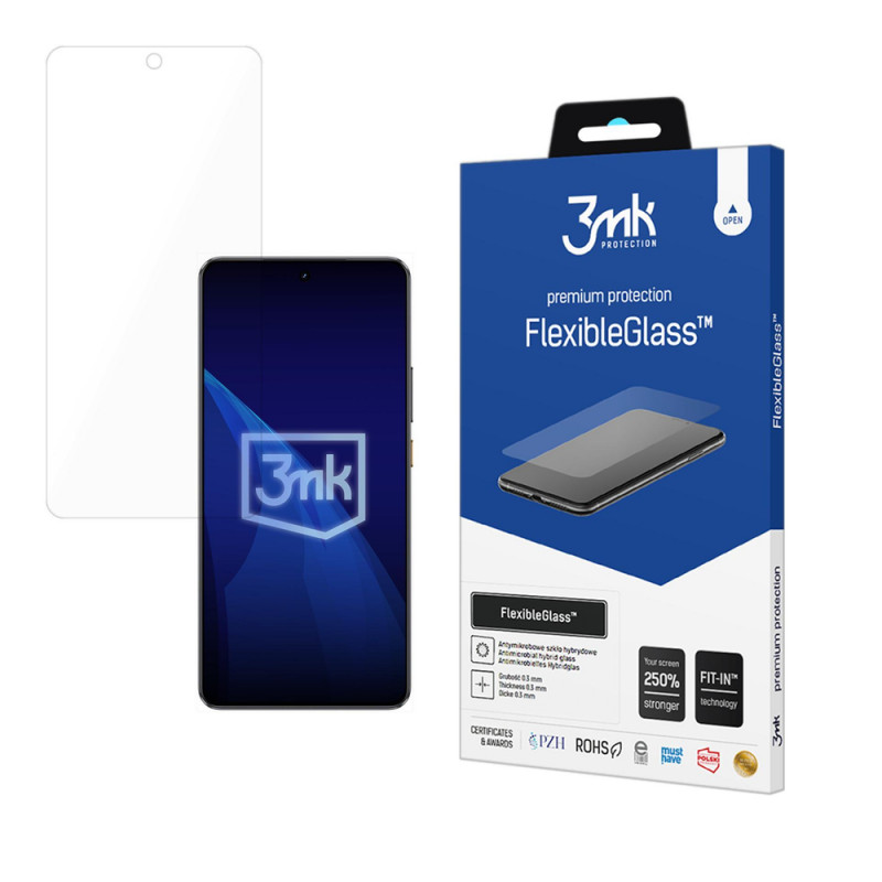 3MK FlexibleGlass Realme GT 7T hübriidklaasist ekraanikaitse