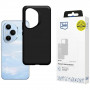 3MK Matt Case Honor 400 Pro ümbris, mati must