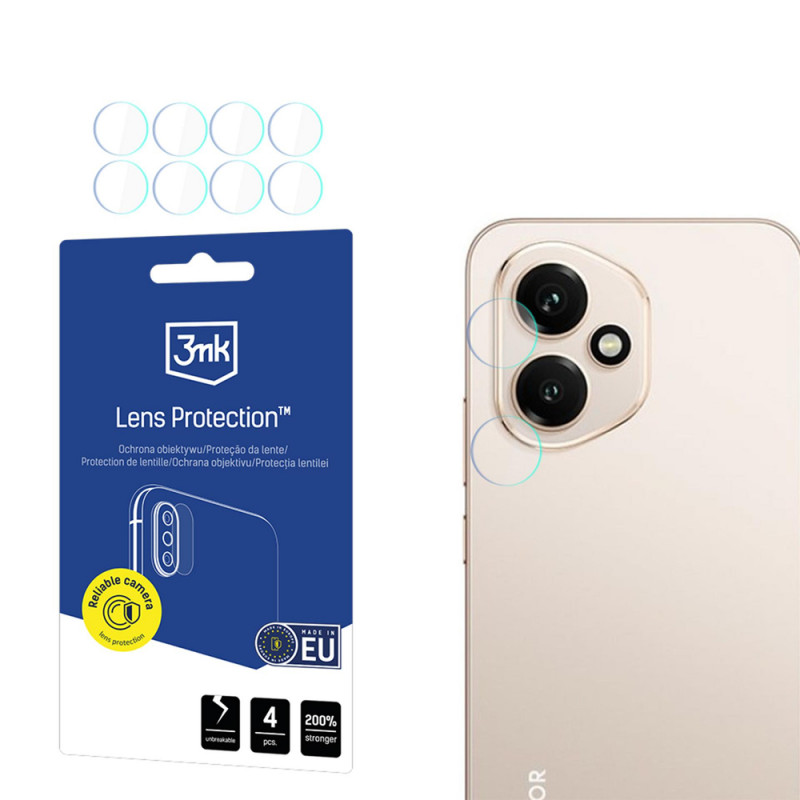 3MK Lens Protection Honor 400 kaamera objektiivi kaitseklaas (4 tk)