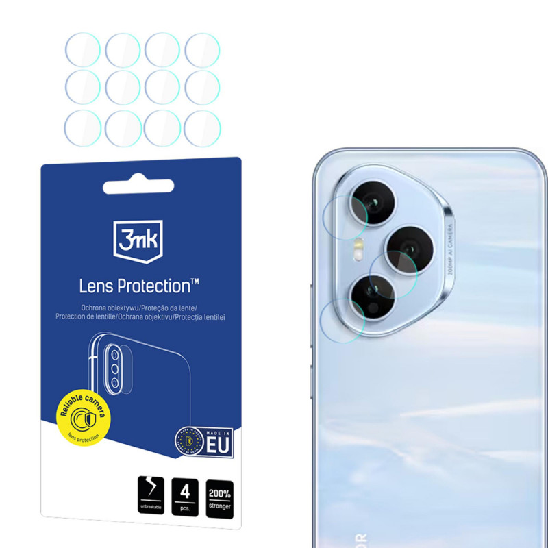 3MK Lens Protection Honor 400 Pro kaamera objektiivi kaitseklaas (4 tk)