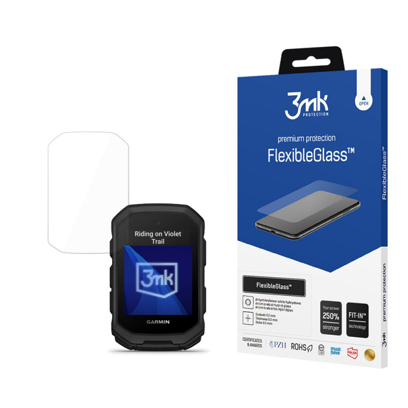 3MK FlexibleGlass Garmin Edge MTB hübriidklaasist ekraanikaitse