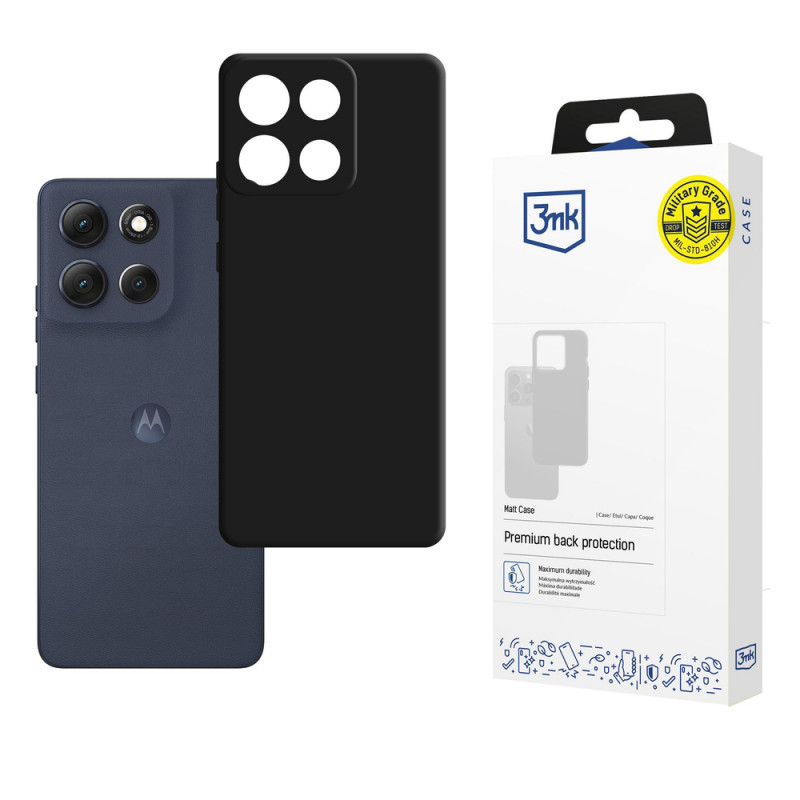3MK Matt Case Motorola Moto G86, must
