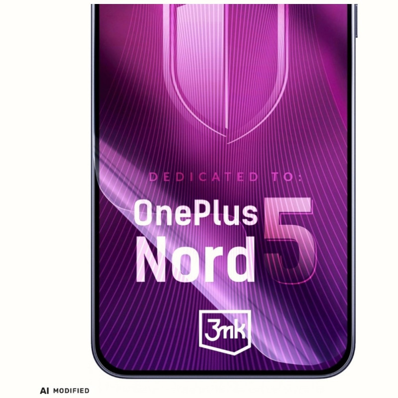 3MK FlexibleGlass OnePlus Nord 5 hübriidklaasist ekraanikaitse