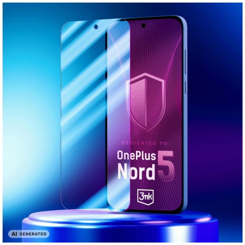 3MK FlexibleGlass OnePlus Nord 5 hübriidklaasist ekraanikaitse