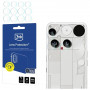 3MK Lens Protection Nothing Phone (3) kaameraläätse kaitseklaas (4 tk)