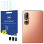 3MK Lens Protection kaamera objektiivi kaitseklaas Samsung Galaxy M36 jaoks (4 tk)