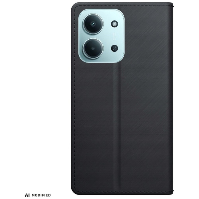 3MK Wallet Case kaaned Redmi 15C 4G / 5G (171 mm) / Poco C85 4G jaoks, must
