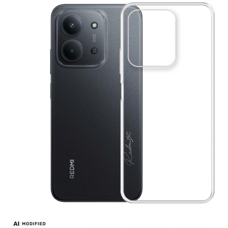 3MK Clear Case kaitseümbris Redmi 15C 4G / 5G (171 mm) / Poco C85 4G jaoks, läbipaistev