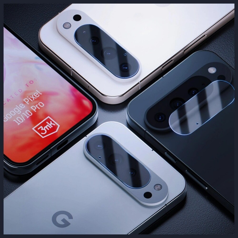 3MK Lens Protection kaamerakaitse Google Pixel 10 Pro kaamera objektiivile (4 tk)