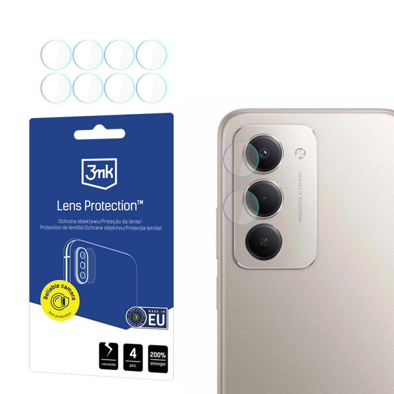 3MK Lens Protection kaamerakaitse objektiivi kaitseklaas mudelile Xiaomi Redmi 15 4G / 15 5G