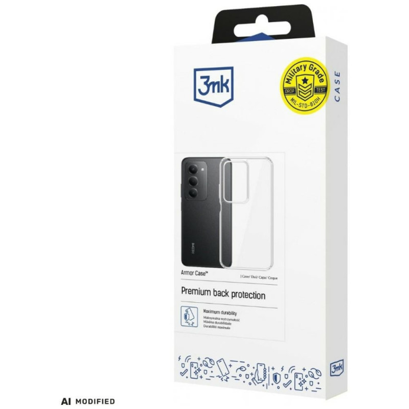 3MK Armor Case Redmi 15 4G / 15 5G jaoks, läbipaistev