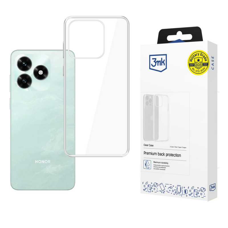 3MK Clear Case kaitseümbris Honor X5C Plus 4G jaoks, läbipaistev