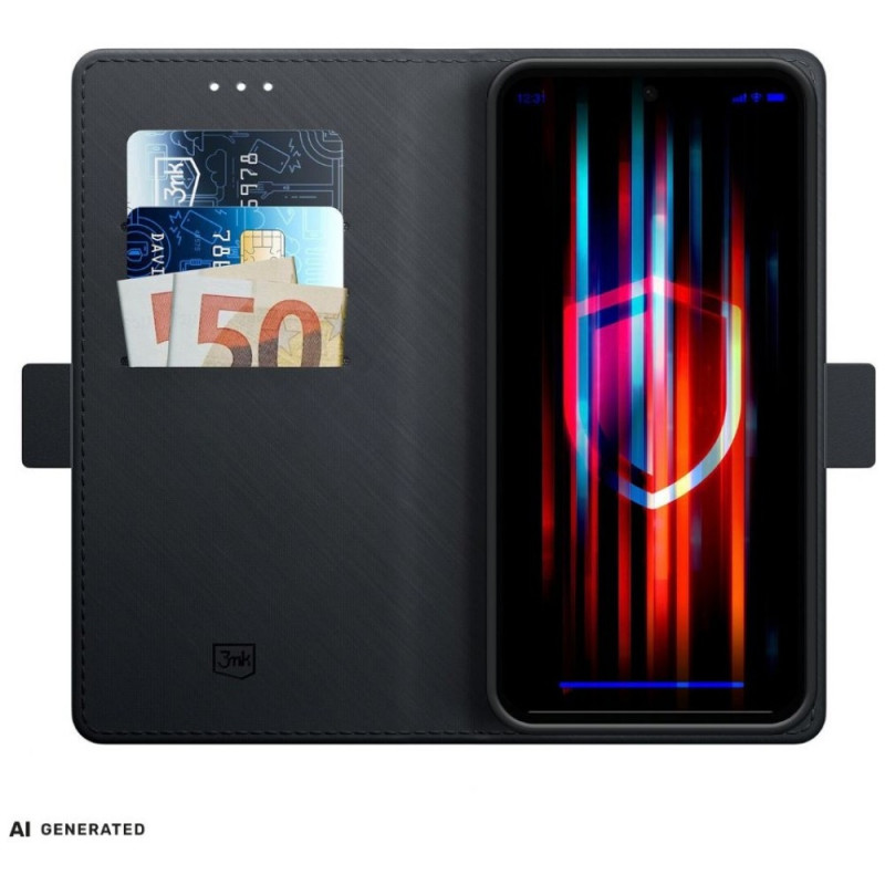 3MK Wallet Case Redmi Note 15 4G / 5G jaoks, must