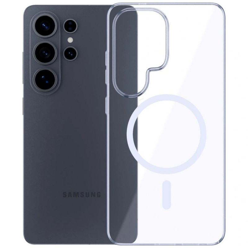 3mk Clear MagCase Samsung Galaxy S26 Ultra kaitsekate, läbipaistev