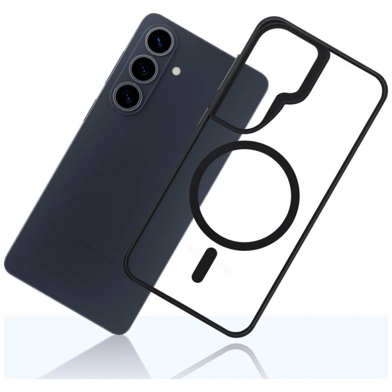3mk Satin Armor MagCase Samsung Galaxy S26+ kaitsekott, must